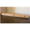 Image 5 : Brand New 6ft Wall Mounted Traditional Wood Ballet Barre System – Height Adjustable- Dolibe