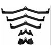 Image 1 : Brand New Kipika LAT Pull Down Bars Cable Machine Attachment Set – 5 Piece (12”, 2