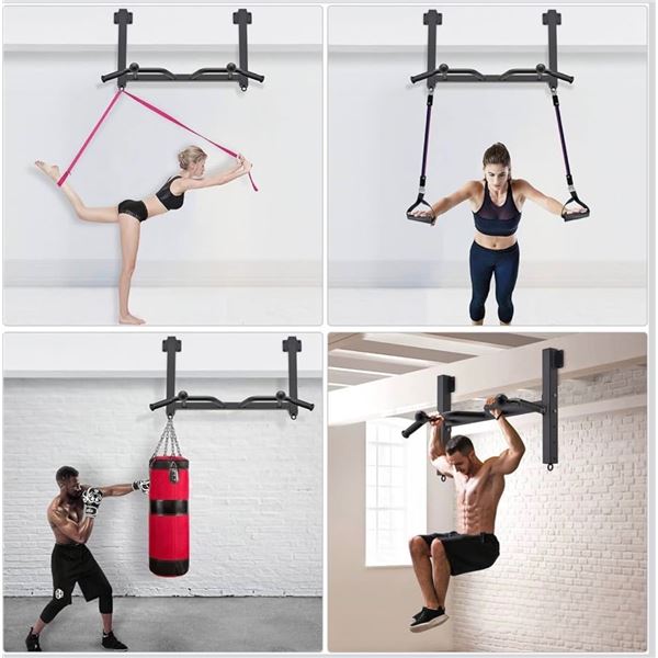 Brand New Kipika Heavy-Duty Joist-Mount Multi-Grip Pull-Up Bar