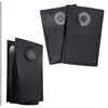 Image 2 : Brand New DOBEWINGDELOU PS5 Disc Edition Faceplate Console Cover – Black with Cooling Vents