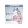 Image 4 : Brand New Chilling Home 47” C-Shaped Maternity & Nursing Pillow – Grey