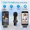 Image 4 : Brand New K1 Dual Wireless Lavalier Microphone Kit USB-C – 2 Mics
