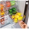 Image 5 : Brand New Vtopmart 4-Pack Clear Stackable Storage Drawers with Handles