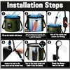 Image 6 : Brand New Zappyway Portable Heated Camping Shower Kit with Privacy Tent