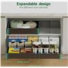 Image 3 : Brand New – 2-Pack Expandable Pull-Out Cabinet Organizers | Black