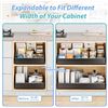 Image 5 : Brand New – 2-Pack Expandable Pull-Out Cabinet Organizers | Black