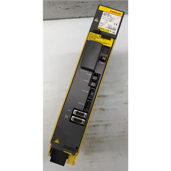 Fanuc #A06B-6114-H105 aiSV 80 Servo Amplifier