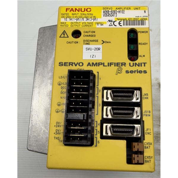 Fanuc #A06B-6093-H102 Servo Amplifier Unit