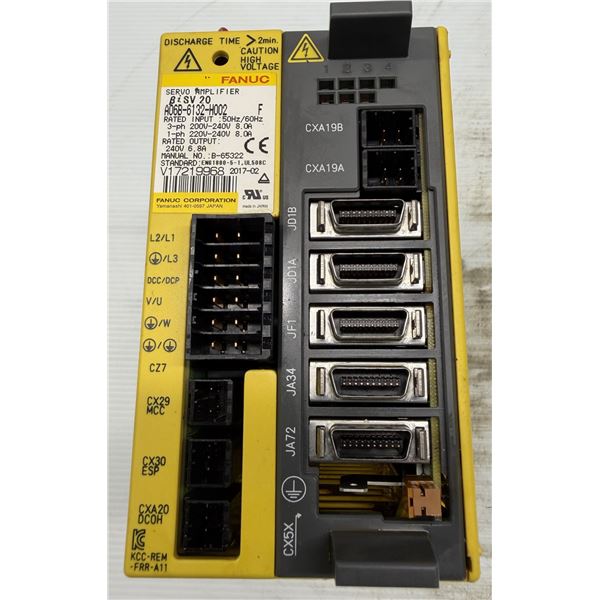 Fanuc #A06B-6132-H002 Servo Amplifier Unit