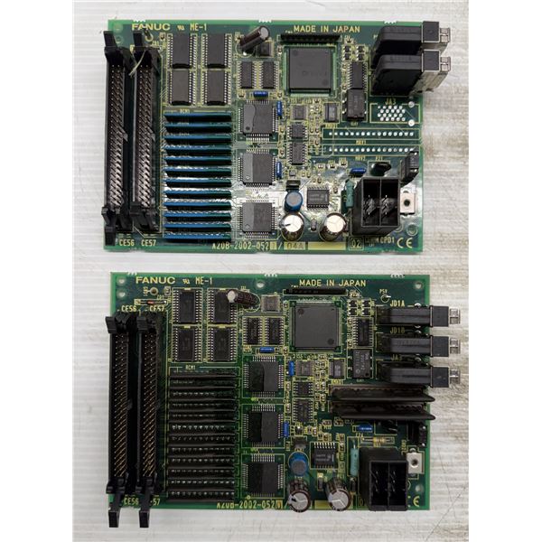 (2) Fanuc #A20B-2002-0521/04 & A20B-2002-0520/04A Circuit Boards