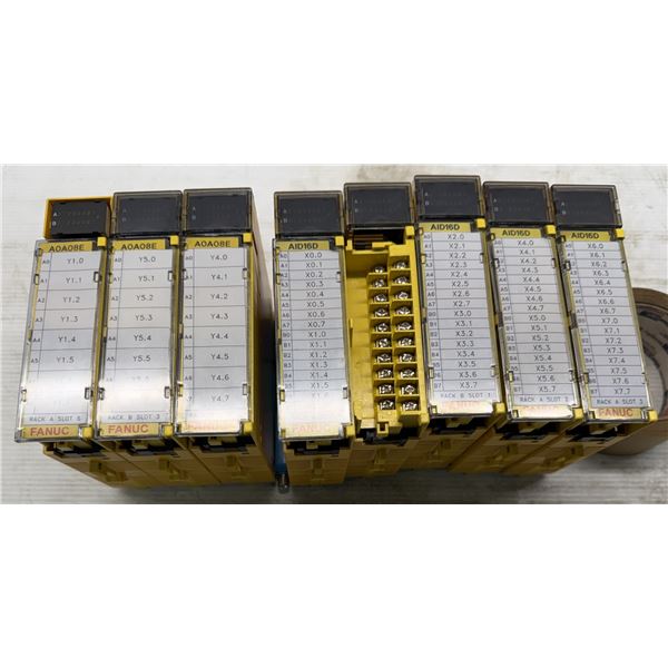 Lot of (8) Fanuc Modules