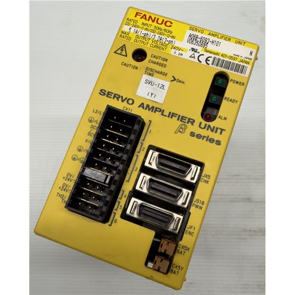 Fanuc #A06B-6093-H101 Servo Amplifier Unit