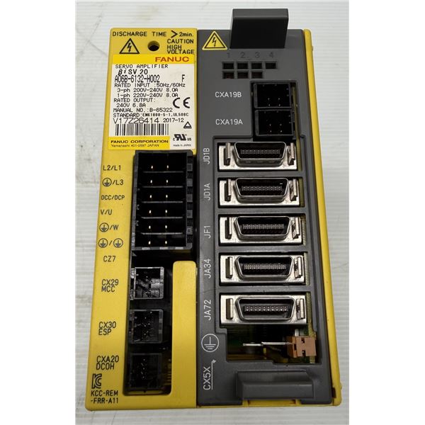 Fanuc #A06B-6132-H002 Servo Amplifier Unit