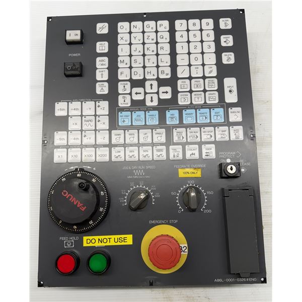 Fanuc #A04B-0102-C212#ENG Operator Panel