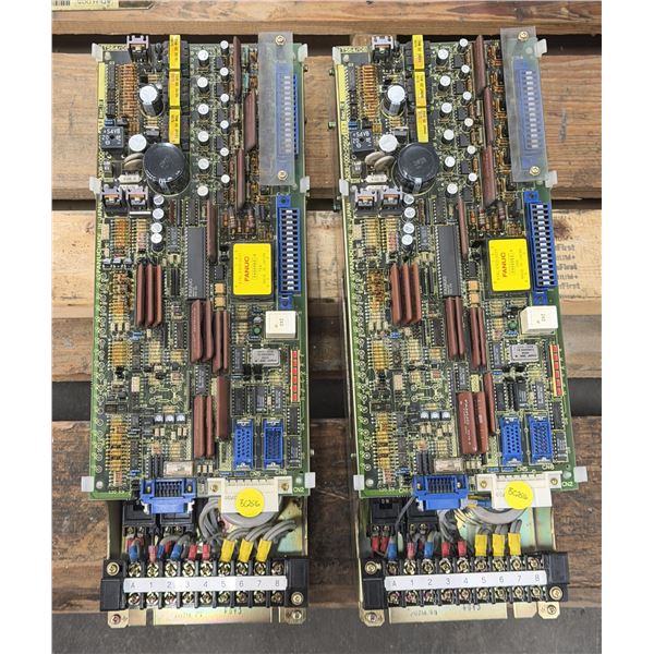 (2) Fanuc #A06B-6050-H002 Velocity Control Units