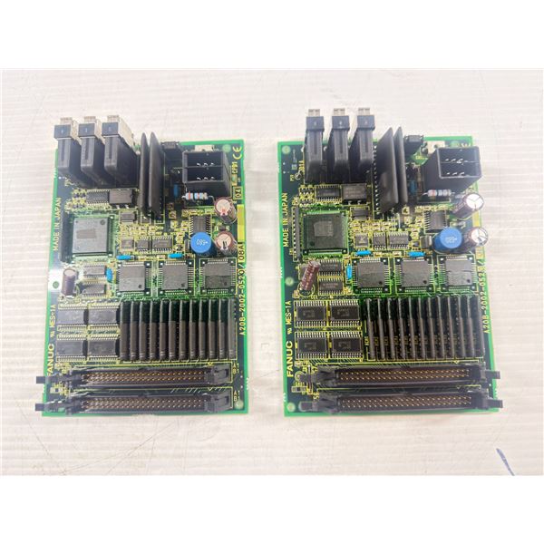 (2) Fanuc #A20B-2002-0520/08A Circuit Boards