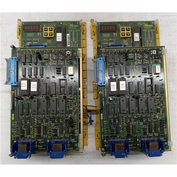 (2) Fanuc #A16B-1300-0200/03A / #A16B-2201-0440/07B Circuit Board Units