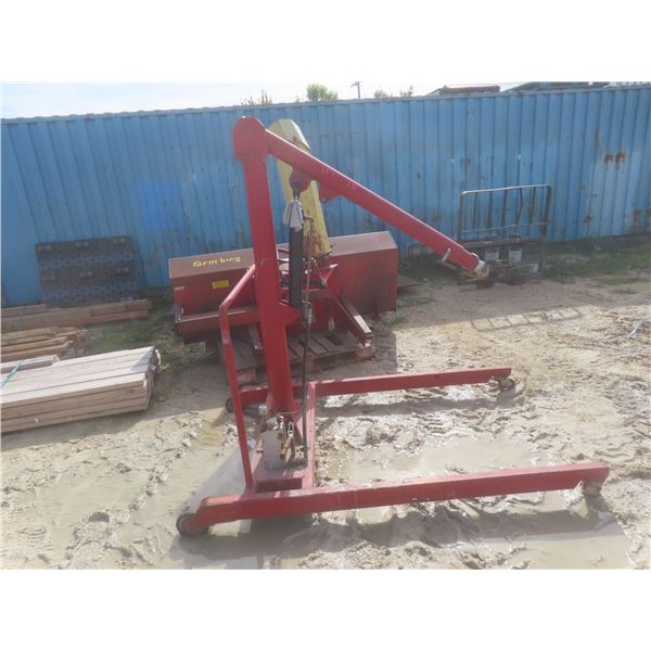 Rolling Hydraulic Shop Engine Lift