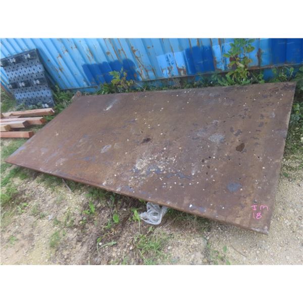 Steel Plate – 5' x 10' x 1" Thick