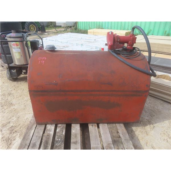 Westeel 135-Gallon Fuel Slip Tank w/ Fill-Rite 12V DC Pump
