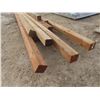 Image 2 : 13 Pieces Treated 4" x 4" Posts – 8' to 16'