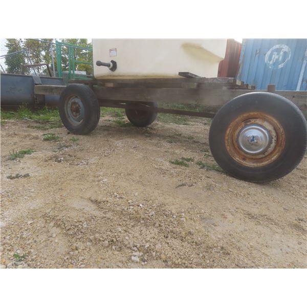 4-Wheel Farm Trailer w/ 14' Booms (Tank Not Included)
