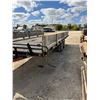Image 13 : 2018 Rainbow Excursion 20 ft deck-over flatdeck trailer. Tandem 7,000 lb axles.