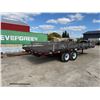 Image 1 : 2018 Rainbow Excursion 20 ft deck-over flatdeck trailer. Tandem 7,000 lb axles.