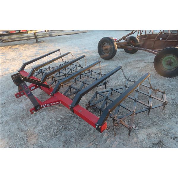 Buhler Farm King 3-Point Hitch Diamond Harrow – 9-10' Wide