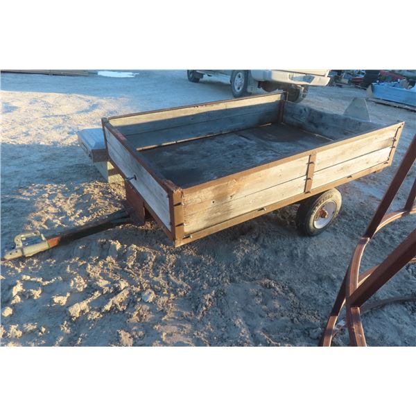 Bumper Hitch Trailer – 4' x 6' Deck