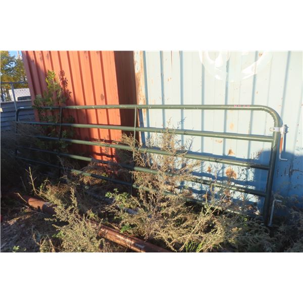 16' Metal Gate – 6 Bar w/ Hinges