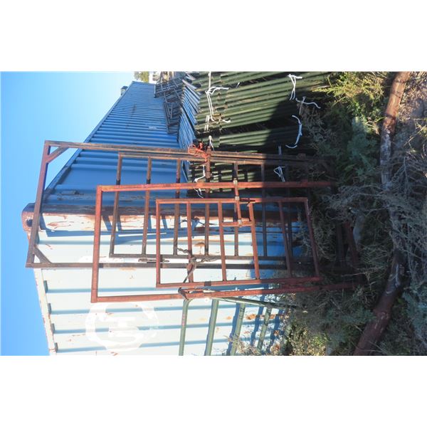 2x Metal Walk-Thru Gates – Approx. 36? Wide