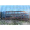 Image 1 : 7x Metal Corral Panels – 10' to 14', 6 Bar