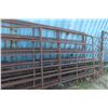 Image 3 : 7x Metal Corral Panels – 10' to 14', 6 Bar