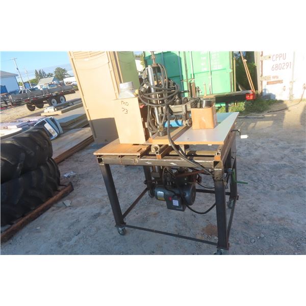 Multi-Blade Ripper Saw w/ 5HP Baldor Motor – 240V