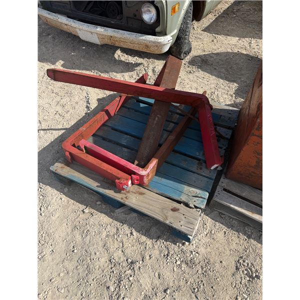 3x Skid Steer Pallet Forks – 48" Long