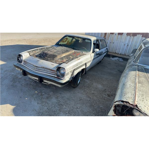 Approx 1973 Chevrolet Vega Kammback Station Wagon. No TOD.