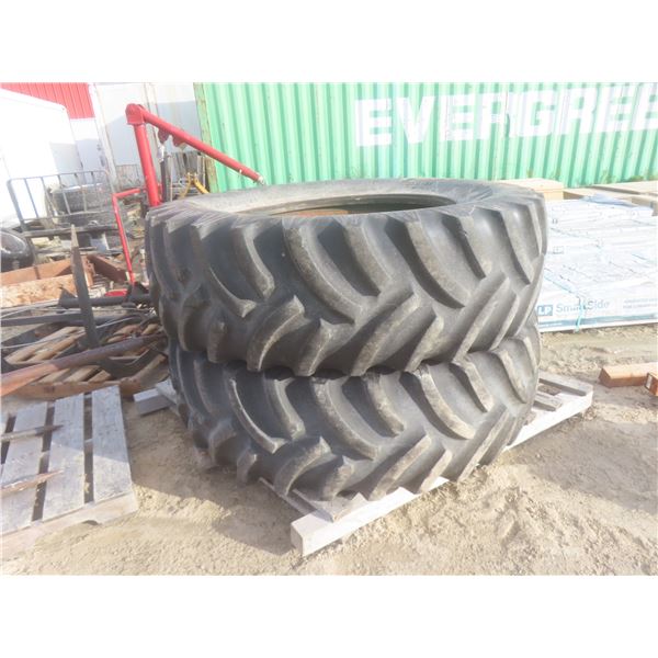 2 Titan 20.8-38 Rear Tractor Tires with Tubes