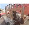 Image 4 : Heavy Duty Stone Forks for Front End Loader, 70" Wide, Pin Style JD 148 Loader