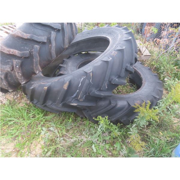 2 Rear Tractor Tires 15.5-38