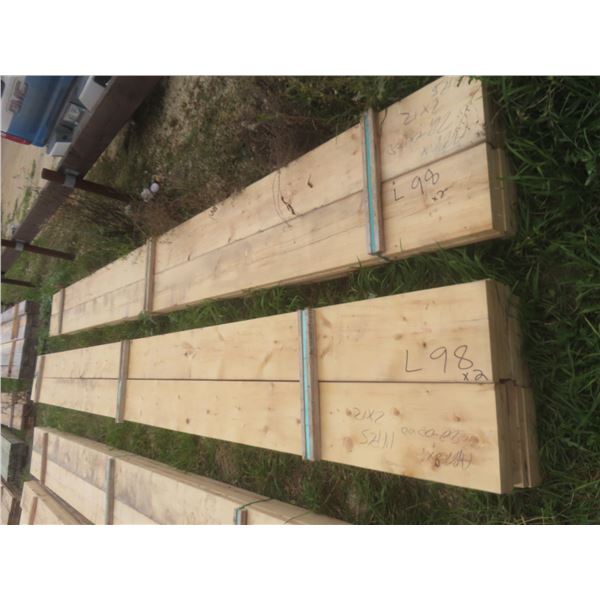 24 Pieces 2" × 12" × 20 ft Lumber