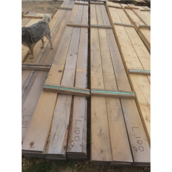 30 Pieces 2" × 8" × 20 ft Spruce Lumber