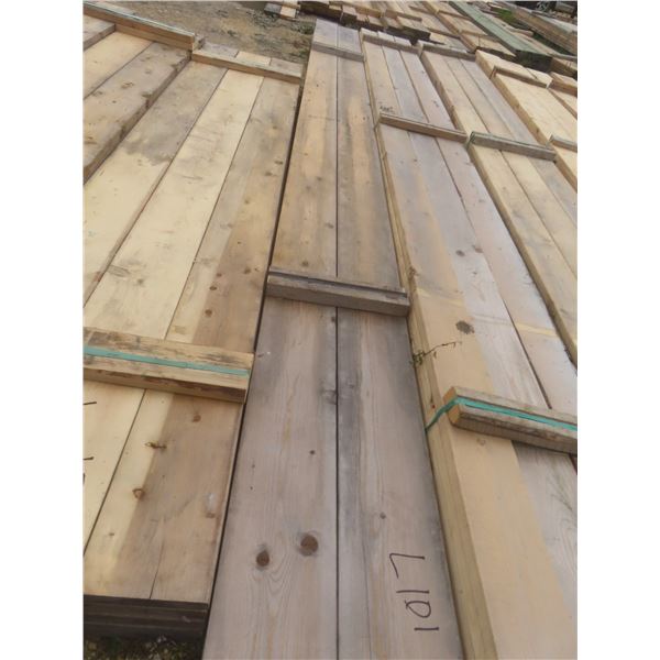 8 Pieces 2" × 10" × 20 ft Spruce Lumber