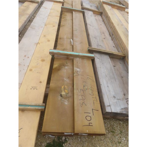 5 Pieces 2" × 10" × 12 ft Treated Lumber