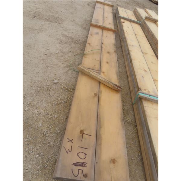 8 Pieces 2" × 12" × 10 ft – 20 ft Lumber