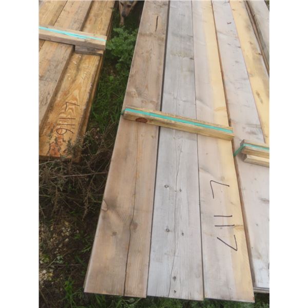 18 Pieces 2" × 8" × 20 ft Lumber