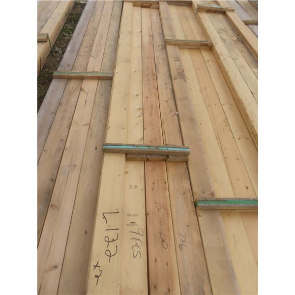 16 Pieces 2" × 6" × 13 ft 10" – 15 ft 10" Lumber