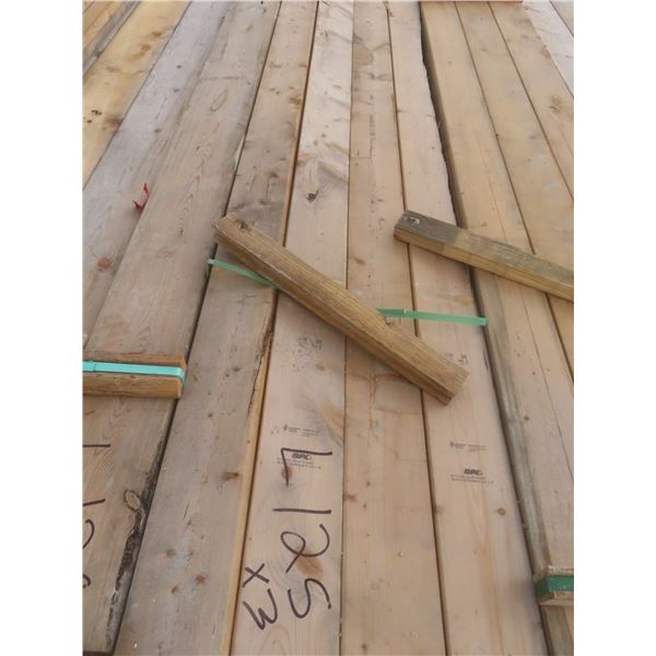 16 Pieces 2" × 6" × 16 ft Lumber