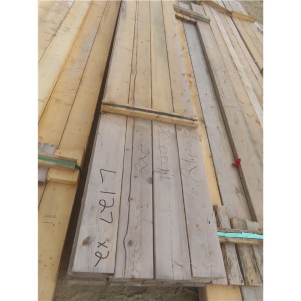 28 Pieces 2" × 6" × 14 ft Lumber