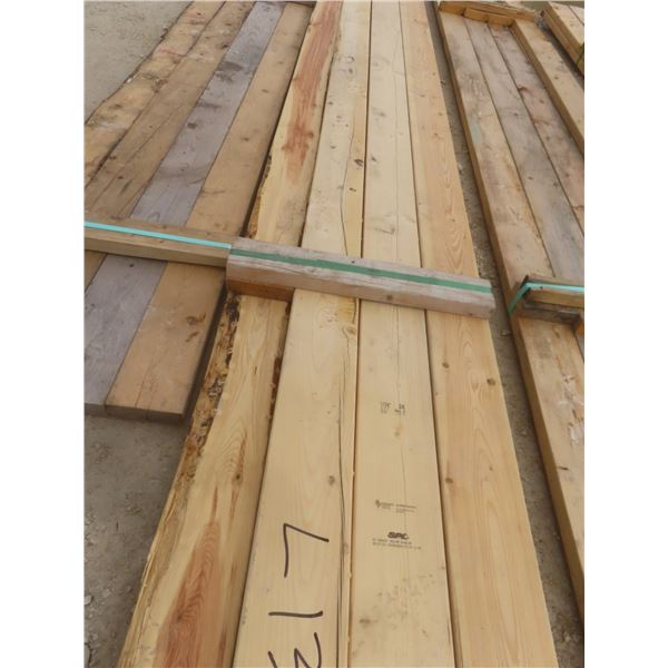30 Pieces 2" × 6" × 14 ft Lumber